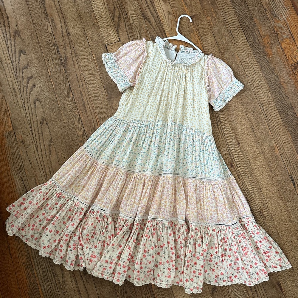 ZARA girls muslin cotton dress